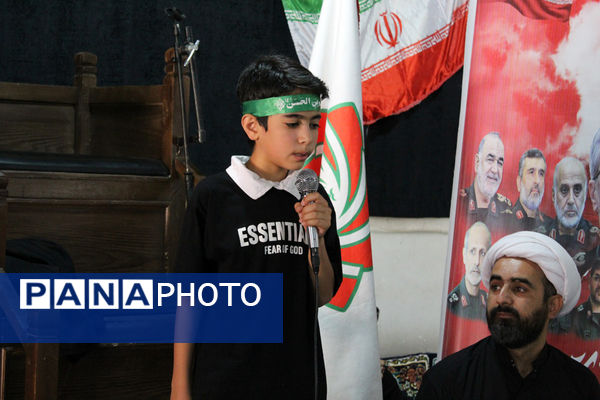 سوگواره احلی من العسل در شهرستان گرمه