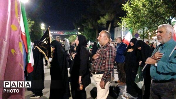 نوای استغاثه در حسنیه امام خمینی نیشابور 