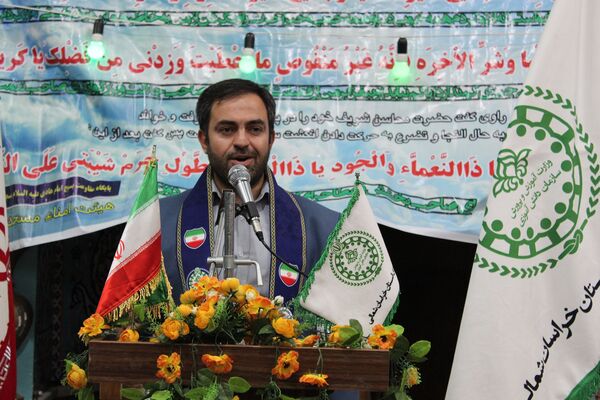 حضور قائم‌مقام سازمان دانش آموزی کشور در جمع پیشتازان معتکف گرمه 