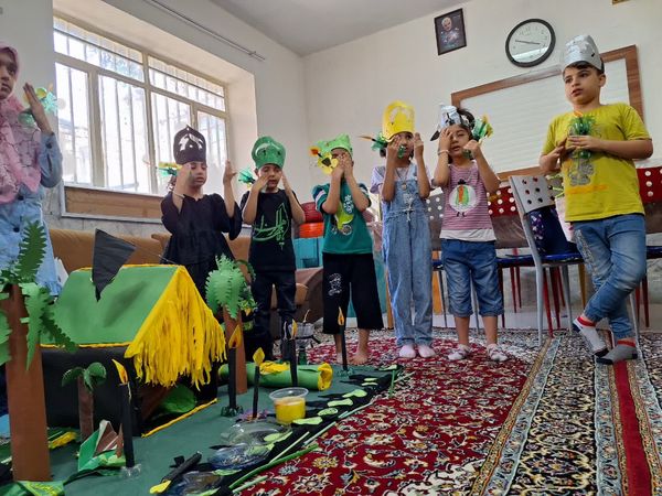 اندر احوالات کودکان کوچک دارالقرآن امام علی(ع) 