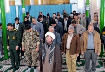 نماز عبادی سیاسی جمعه در شهر سفیددشت 