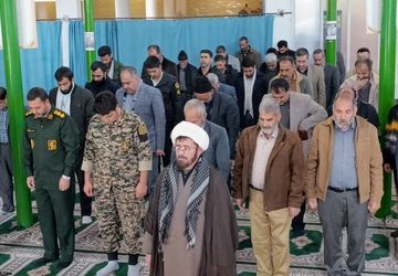 نماز عبادی سیاسی جمعه در شهر سفیددشت 