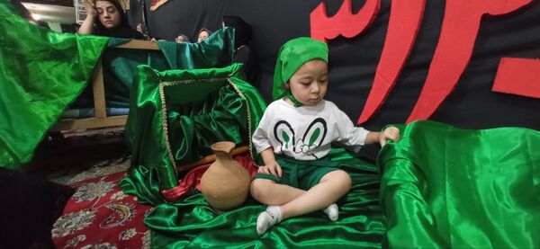 اجتماع شیرخوارگان حسینی در چناران