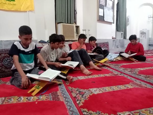 اعتکاف در مسجد حضرت‌‌‌ابوالفضل(ع) محله مارم باغ شهر فین  