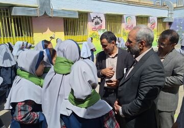نواخته‌شدن زنگ نوعدوستی در دبستان شهید قضاوی ناحیه۴