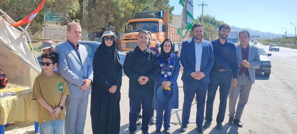 برپایی موکب سازمان دانش‌آموزی در شهرستان سملقان