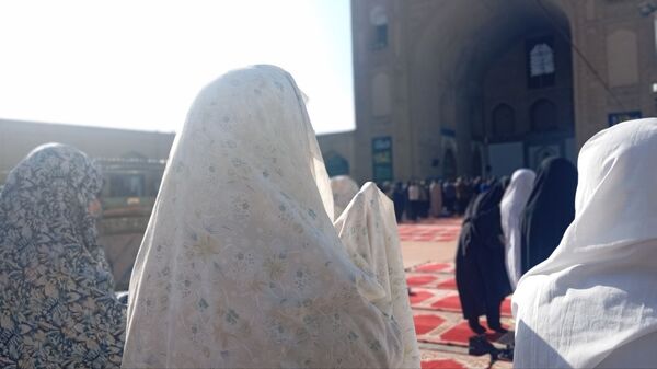 اقامه نماز  باران در نیشابور