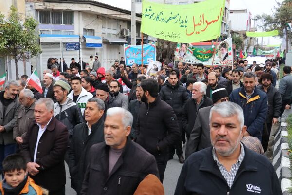بندر ترکمن یکصدا با انقلاب؛ حماسه حضور در ۲۲ بهمن