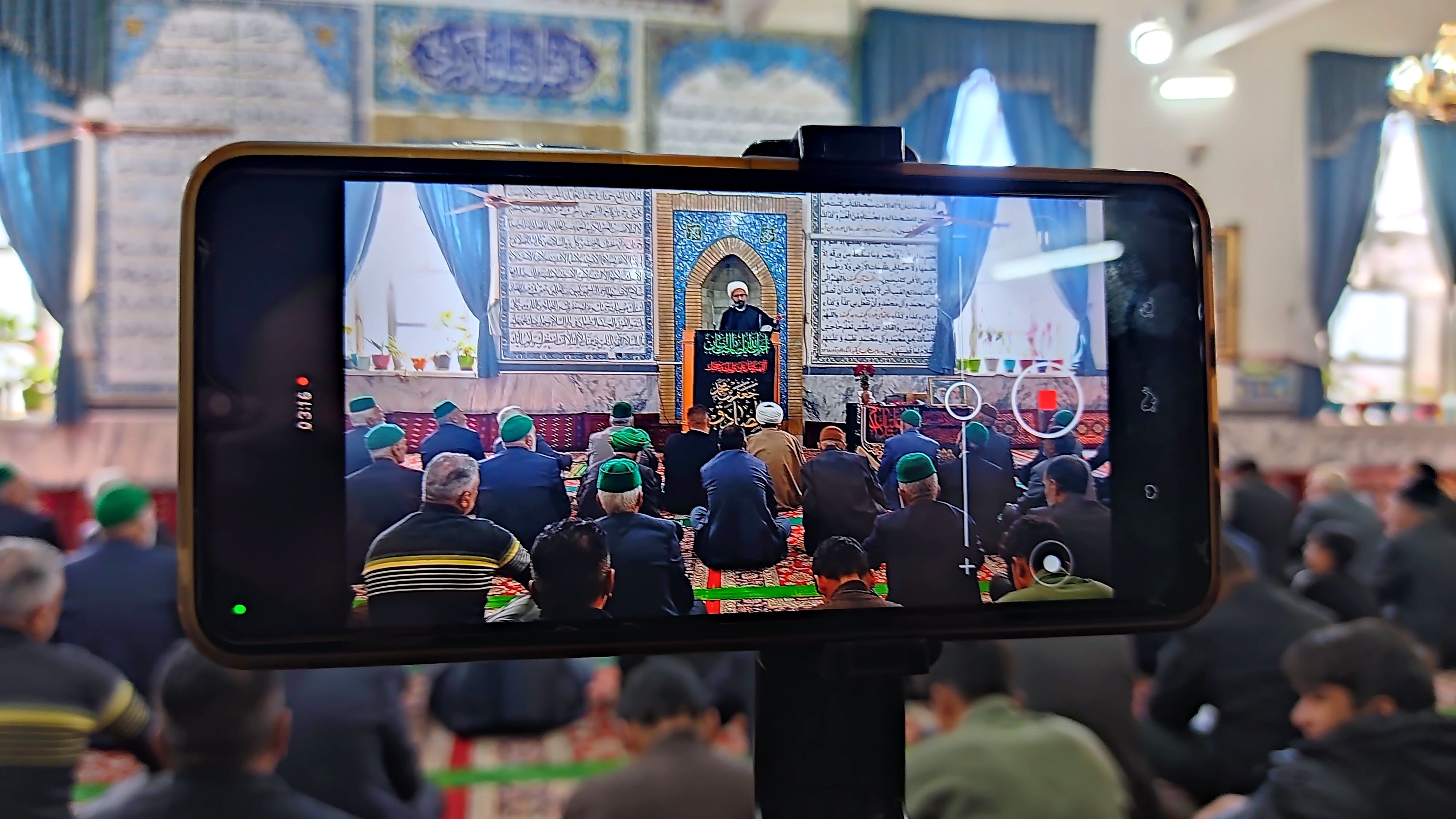 اقامه نماز عبادی سیاسی جمعه در شهر دارالسادات بار نیشابور 