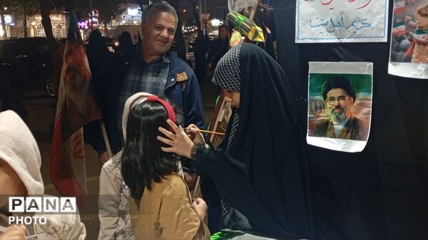 موکب فرهنگی دبیرستان نمونه وکیلی ۱۰ در حسینیه فضل نیشابور