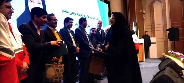 تجلیل از خیرین، پیشکسوتان و داوطلبان فعال جمعیت هلال احمر شهرستان جاجرم 