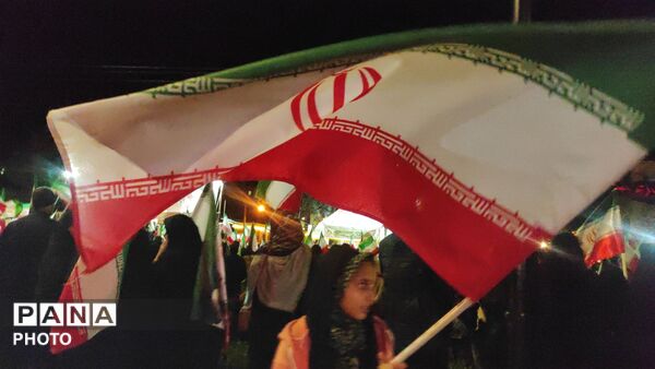 رژه خودرویی در حسینیه امام خامنه‌ای نیشابور 