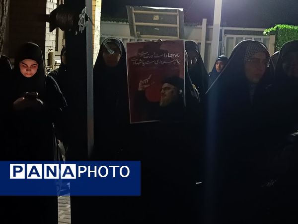 تجمع دانشجویان دانشگاه علوم پزشکی شیراز در محکومیت جنایت رژیم صهیونیستی