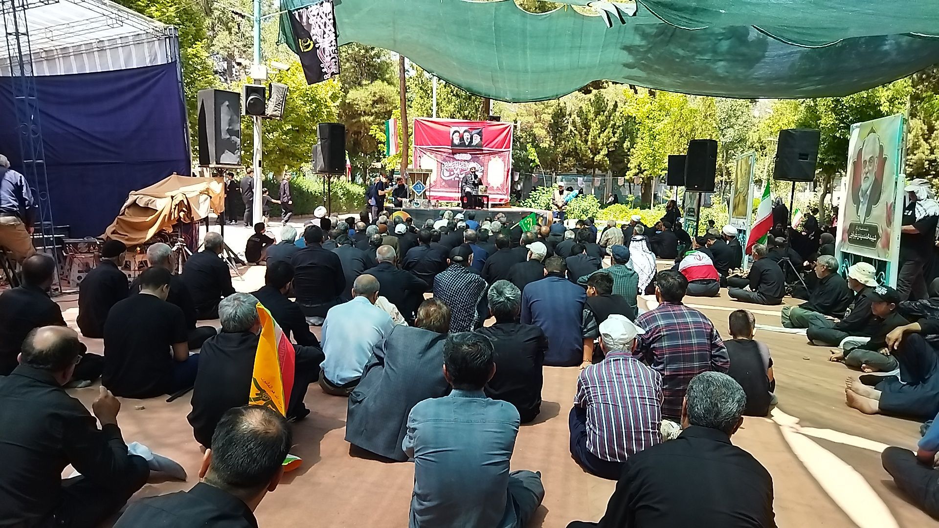 اجتماع دلدادگان حسینی نیشابور