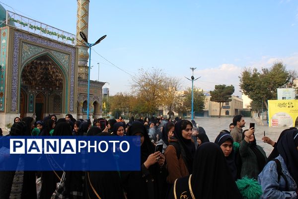 اعزام دانش‌آموزان ناحیه ۴ کرج به اردوی راهیان نور