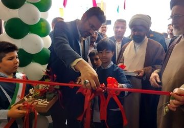 آیین افتتاحیه مدرسه کمیساریای عالی و خیرساز سیدالکریم(ع) کهریزک