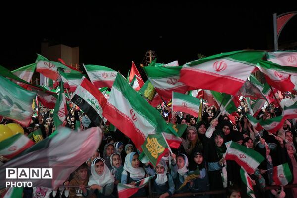 مراسم جشن «دختران جان فدای ایران» 