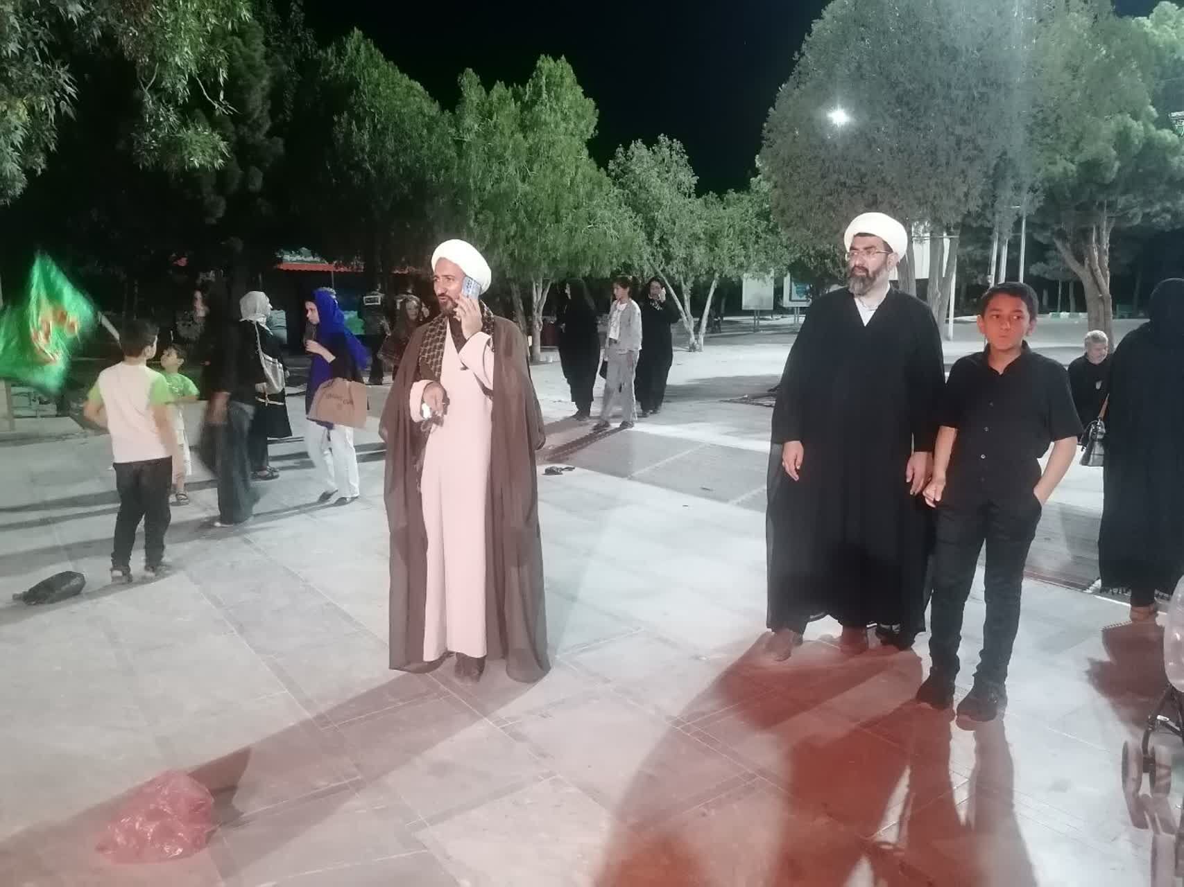 پیاده‌روی جاماندگان اربعین حسینی حرم تا حرم در شهرستان شیروان