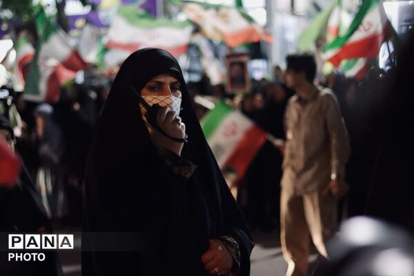 رزمایش دختران جان فدای ایران در گناباد