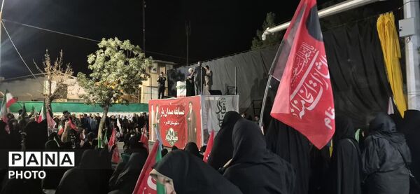 دویست و سی پنجمین شب از تجمعات شبانه کاشمر