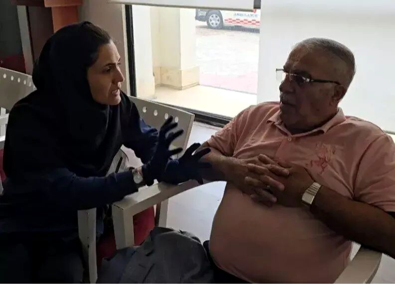 حسن روشن دچار عارضه قلبی شد