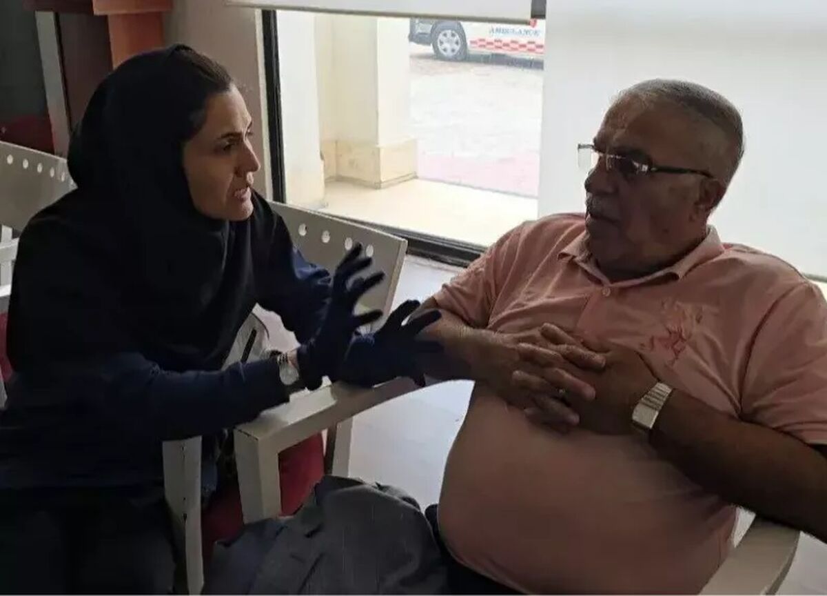 حسن روشن دچار عارضه قلبی شد