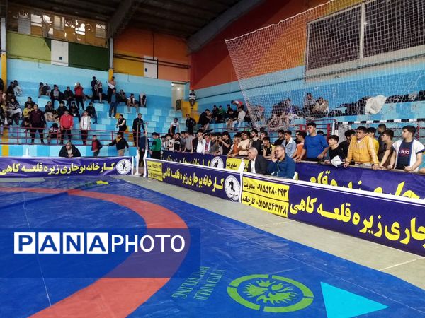 رقابت ۳۵۰ کشتی گیر در تربت جام 