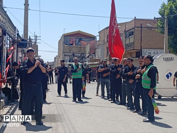 طنین فریاد «یا حسین» در نظرآباد 