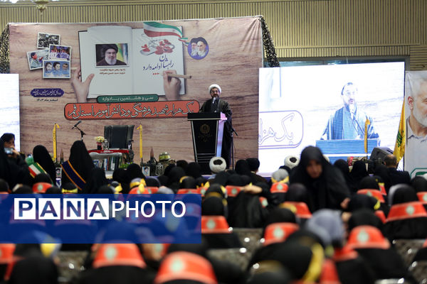 جلوه‌هایی از یادواره شهدای فرهنگی و دانش‌آموز استان قم