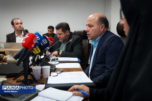 نشست خبری معاون تربیت بدنی و سلامت وزارت آموزش و پرورش