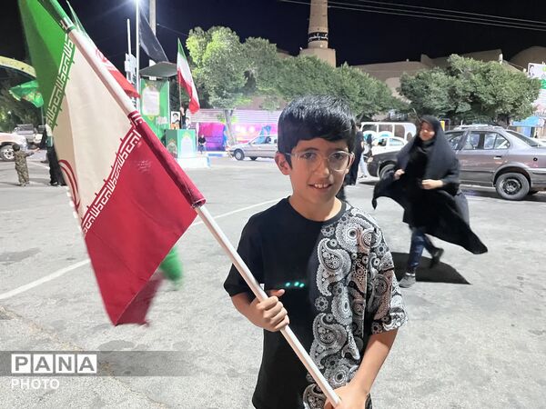 حضور نوجوانان ابرکوهی در یکصد و هشتمین شب تجمعات
