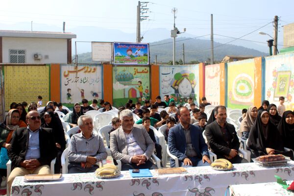 مانور بازگشایی مدارس در گلوگاه 
