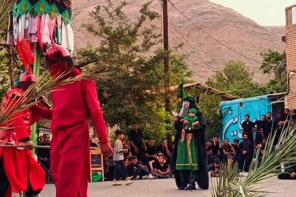 عاشورا، روز فداکاری و ایثار امام حسین(ع) در روستای طرز کرمان