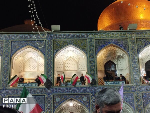 از جنگ تا اجتماع عظیم محکومیت جنایت کاران در حرم مطهر رضوی 
