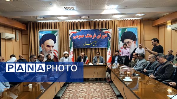 بررسی وضعیت اوقات فراغت و امکانات ورزشی در جلسه شورای فرهنگ عمومی بخش خزل با حضور نماینده نثاری