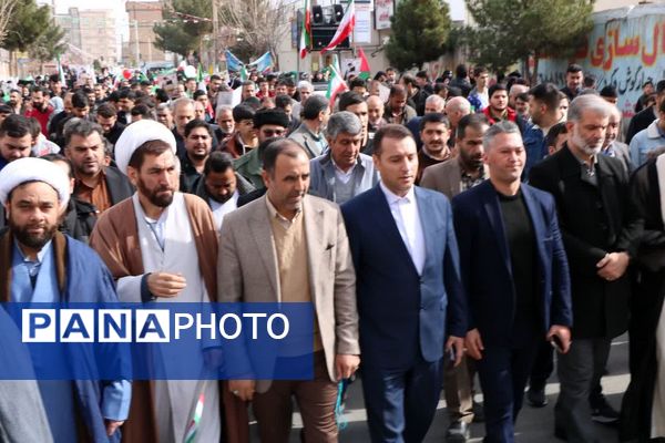 تجلی وحدت ملی در راهپیمایی ۲۲بهمن نصیرشهر 