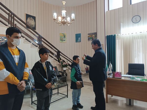  آخرین جلسه آموزش تکمیلی خبرنگاری دانش آموزان ناحیه ۳