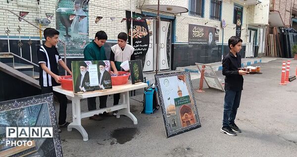 ایستگاه صلواتی نوجوانان امام رضایی در اهر