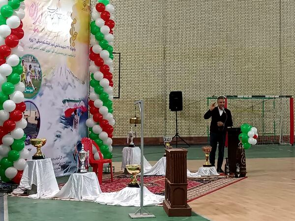 آیین افتتاحیه مسابقات ورزشی بین مدرسه‌‌‌ای «جام اقتدار ایران» در بندرعباس