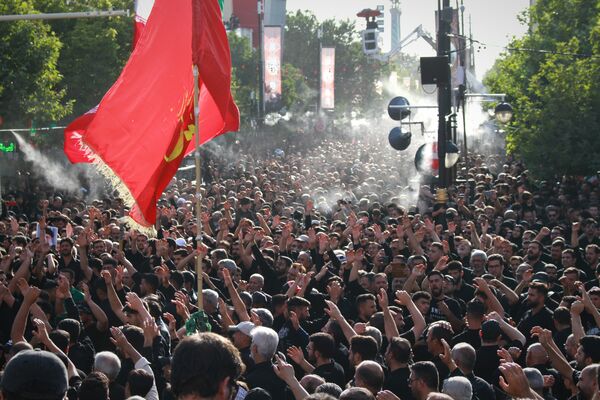 دسته عزاداری حسینیه اعظم زنجان در یوم العباس