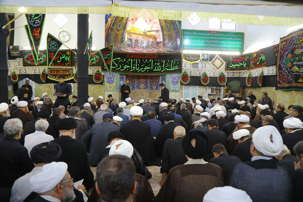 تشییع همسر آیت الله شبیری زنجانی در قم