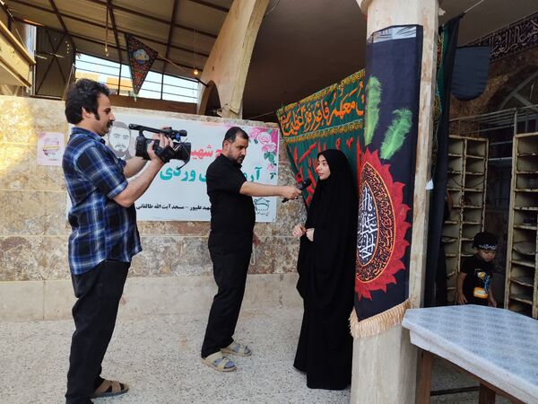 مراسم سوگواری «احلی من العسل» در شهرستان آبادان