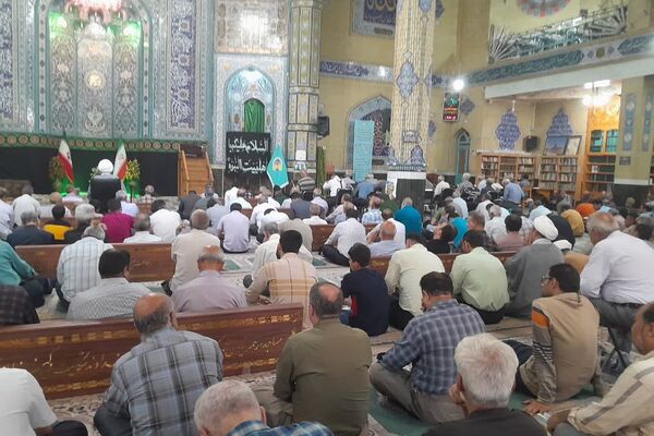 مراسم روز عرفه در مسجد صاحب‌الزمان(عج) و امام‌زاده سید فتح‌الله ورامین