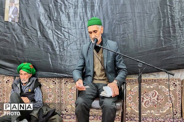 مراسم احیاء و عزاداری شب دوم قدر در مسجد جامع شهر بار نیشابور 