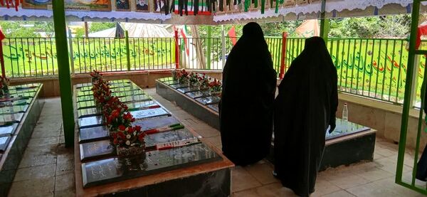 مراسم باشکوه یادبود شهدای روستای دیزان طالقان