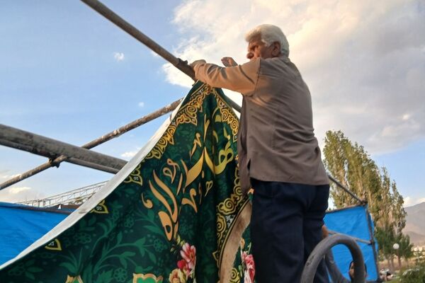 مواکب عید غدیر خم در تویسرکان