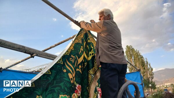 مواکب عید غدیر خم در تویسرکان