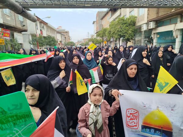 راهپیمایی روز جهانی قدس در گلوگاه 