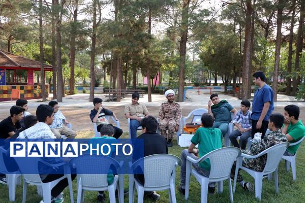 دومین روز دوره طرح ولایت(ایرانیوم) با حضور پویندگان پسر