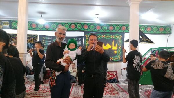 هیئت  زنجیر زنی و عزاداری اباعبدالله الحسین علیه السلام  بار درشب هفتم محرم  
